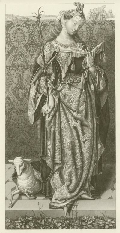Saint Agnes av Henry Shaw