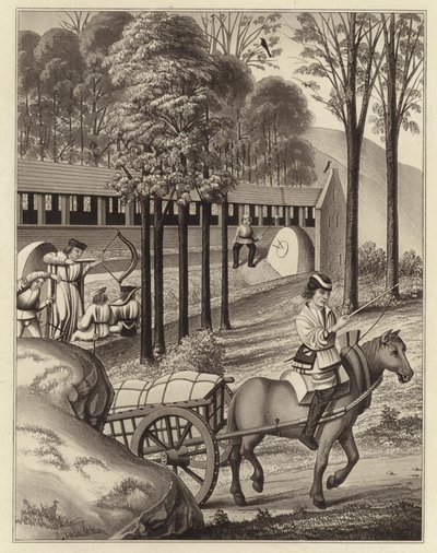 Skjuta mot kolven, datering 1496 av Henry Shaw