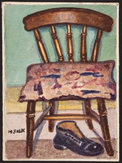 Köksstol och stövel, ca 1930 av Henry Silk