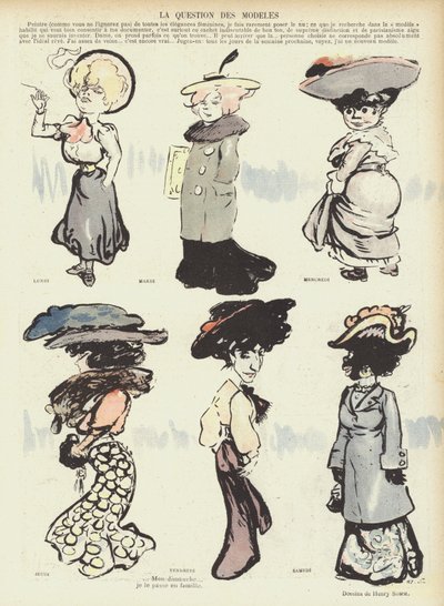 Illustration för Le Rire av Henry Somm