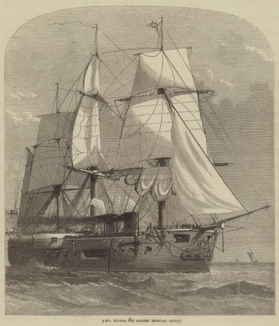 HMS Sultan, the Largest Ironclad Afloat  av Henry Spernon Tozer