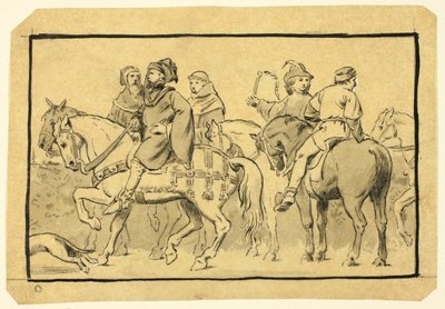 Pilgrimerna i Canterbury av Henry Stacy Marks