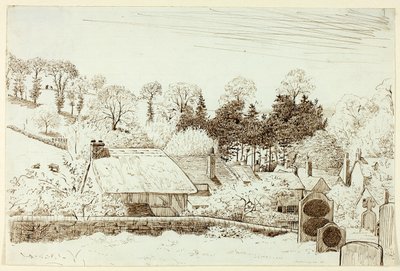 Kyrkogård av Henry Stacy Marks
