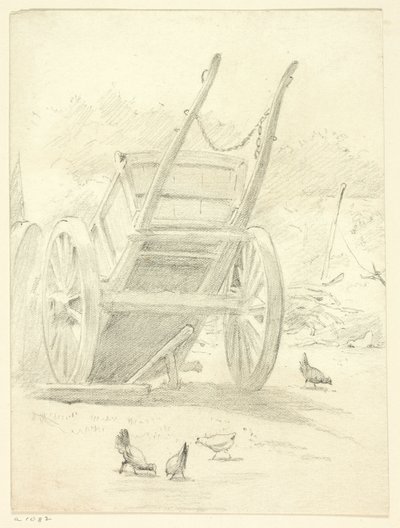 Vagn och fjäderfä av Henry Stacy Marks