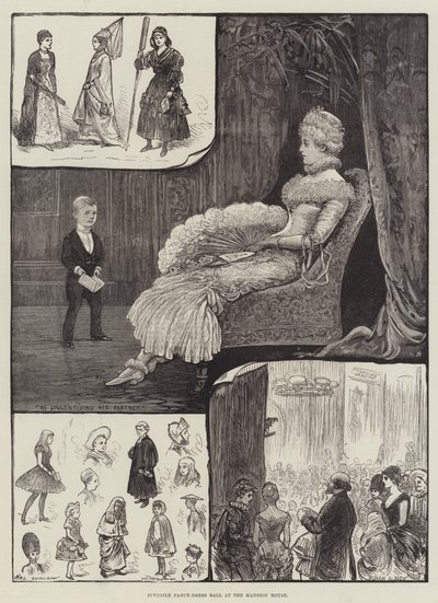 Ungdomsbal på Mansion House av Henry Stephen Ludlow
