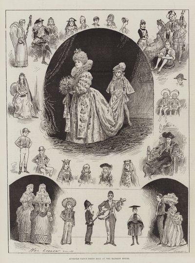 Ungdomsbal på Mansion House av Henry Stephen Ludlow