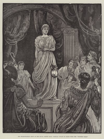 Shakespeareshowen i Royal Albert Hall, Tableau Vivant of Scene from the Winter