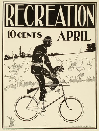 Rekreation, april av Henry Sumner Watson