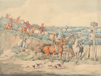 Rävjakt: iväg av Henry Thomas Alken