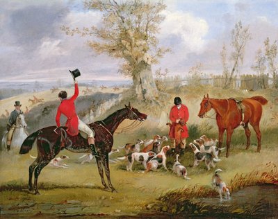 Jaktscen: Döden av Henry Thomas Alken