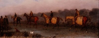 Ute och tränar av Henry Thomas Alken