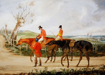 Returning Home (olja på duk) av Henry Thomas Alken