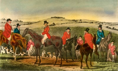 The Appearence of Swell förvånar Surrey Hunt, 1838 av Henry Thomas Alken