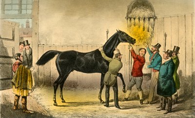 Baronen vill sin Wet, 1838 av Henry Thomas Alken