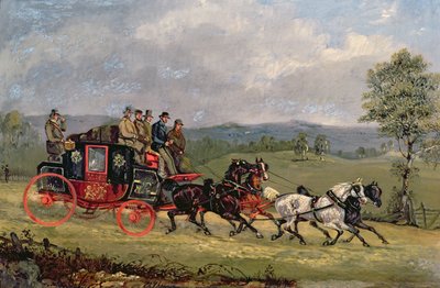 The Hull Mail on the Open Road, av Henry Thomas Alken