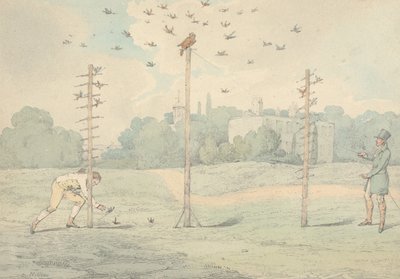 "Storbritanniens nationalsporter", 1821: ullsmuggling av Henry Thomas Alken