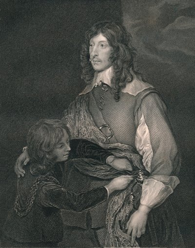 George, Lord Goring, början av mitten av 1800-talet. av Henry Thomas Ryall