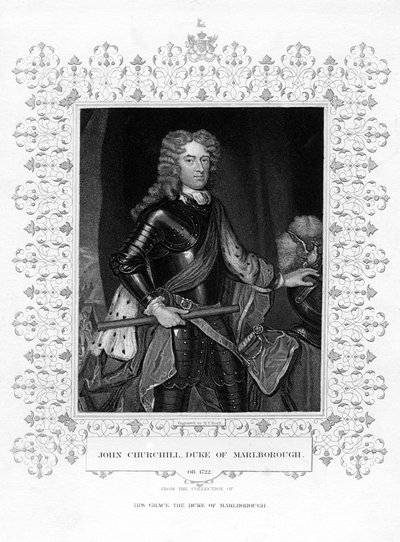 John Churchill, 1:e hertig av Marlborough, engelsk militärofficer, 1800-talet. av Henry Thomas Ryall