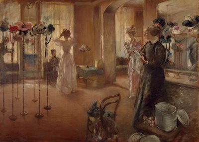 Hattaffären, 1892. av Henry Tonks