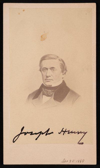 Porträtt av Joseph Henry 1797-1878, 1868. av Henry Ulke