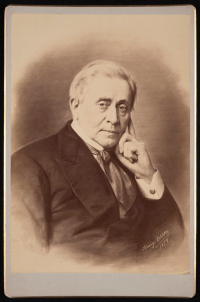 Porträtt av Joseph Henry 1797-1878, 1879. av Henry Ulke