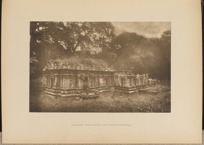 Dalada Maligawa vid Polonnaruwa av Henry W. Cave
