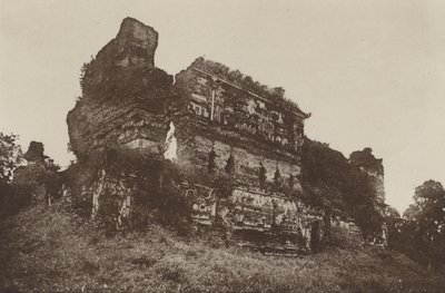 Ceylons ruinstäder: Jetawanarama, från sydväst (s/v foto) av Henry W. Cave