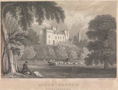 Airth Castle, Stirlingshire; sida 4 (volym ett) av Henry Wallis