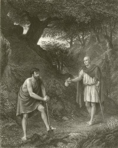 Timon och Flavius av Henry Wallis