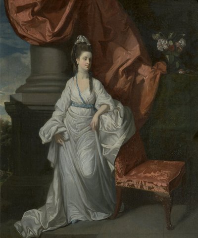 Lady Grant, hustru till Sir James Grant, Bt. av Henry Walton