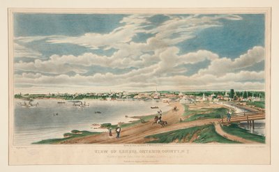 Utsikt över Genève, Ontario County, N.Y. av Henry Walton
