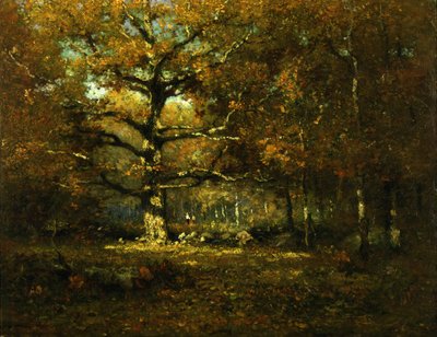 Connecticut Woods av Henry Ward Ranger
