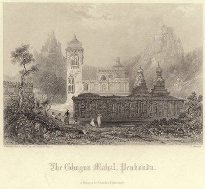 Chukum Mahal i Penukonda av Henry Warren
