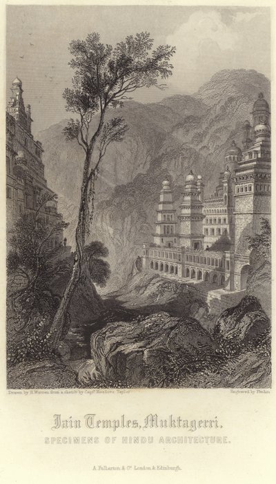 Jain-templet i Muktagerri av Henry Warren