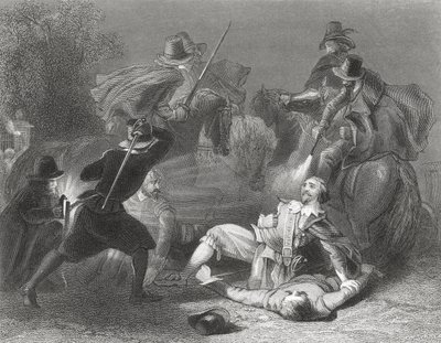 Mordet på Lord Kilwarden av Robert Emmets rebeller i Dublin, Irland, 1803, från 