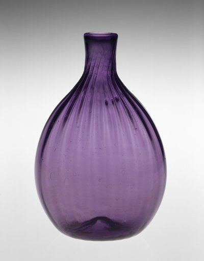 Fickflaska av Henry William (attr.to) Stiegel