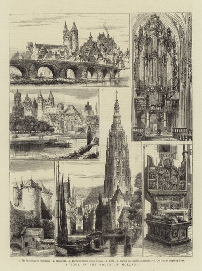 En turné i södra Holland av Henry William Brewer