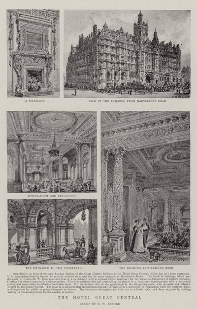 Hotel Great Central av Henry William Brewer