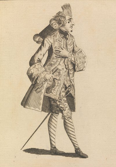 Monsieur Le Frizeur, 21 maj 1771. av Henry William Bunbury.