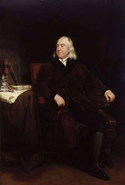 Jeremy Bentham av Henry William Pickersgill