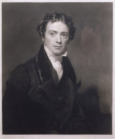 Porträtt av Michael Faraday (1791-1867) graverad av Samuel Cousins (1801-87) 1830 av Henry William Pickersgill
