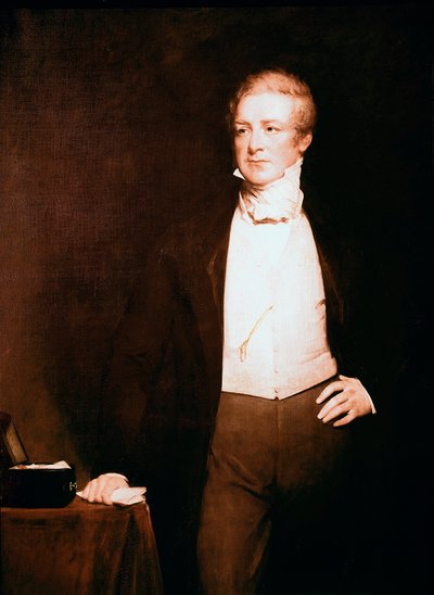 Porträtt av Sir Robert Peel (1788-1850), politiker Målning av Henry William Pickersgill (1782-1875) 1800-talet 240,7 x 147 cm, London, National Portrait Gallery av Henry William Pickersgill