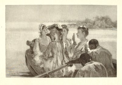 Ett besökande sällskap av Henry Wolf