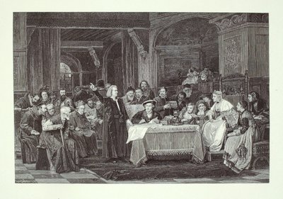 Columbus vid Isabellas hov av Henry Wolf