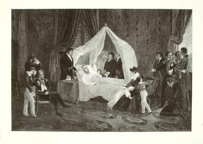 Napoleon I:s död av Henry Wolf