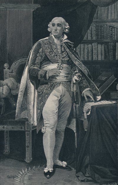 Jean-Jacques-Régis De Cambacérès - hertig av Parma, c1800, 1896 av Henry Wolf