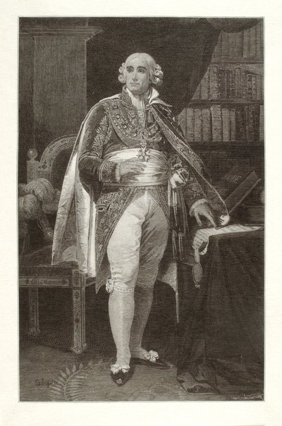Jean Jacques Regis de Cambaceres, hertig av Parma av Henry Wolf