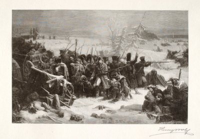 Marskalk Ney stödjer bakgardet av Henry Wolf
