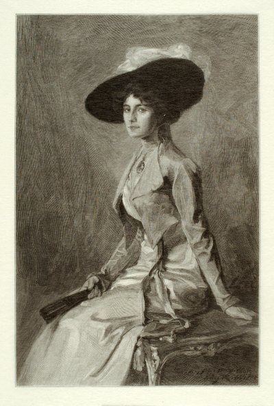 Miss Alice Chase av Henry Wolf
