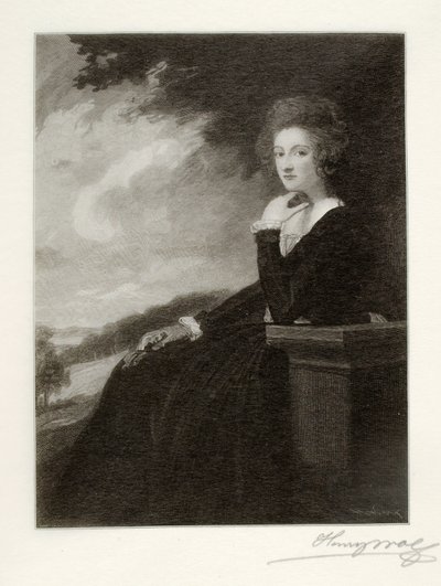 Fru De Crespigny av Henry Wolf